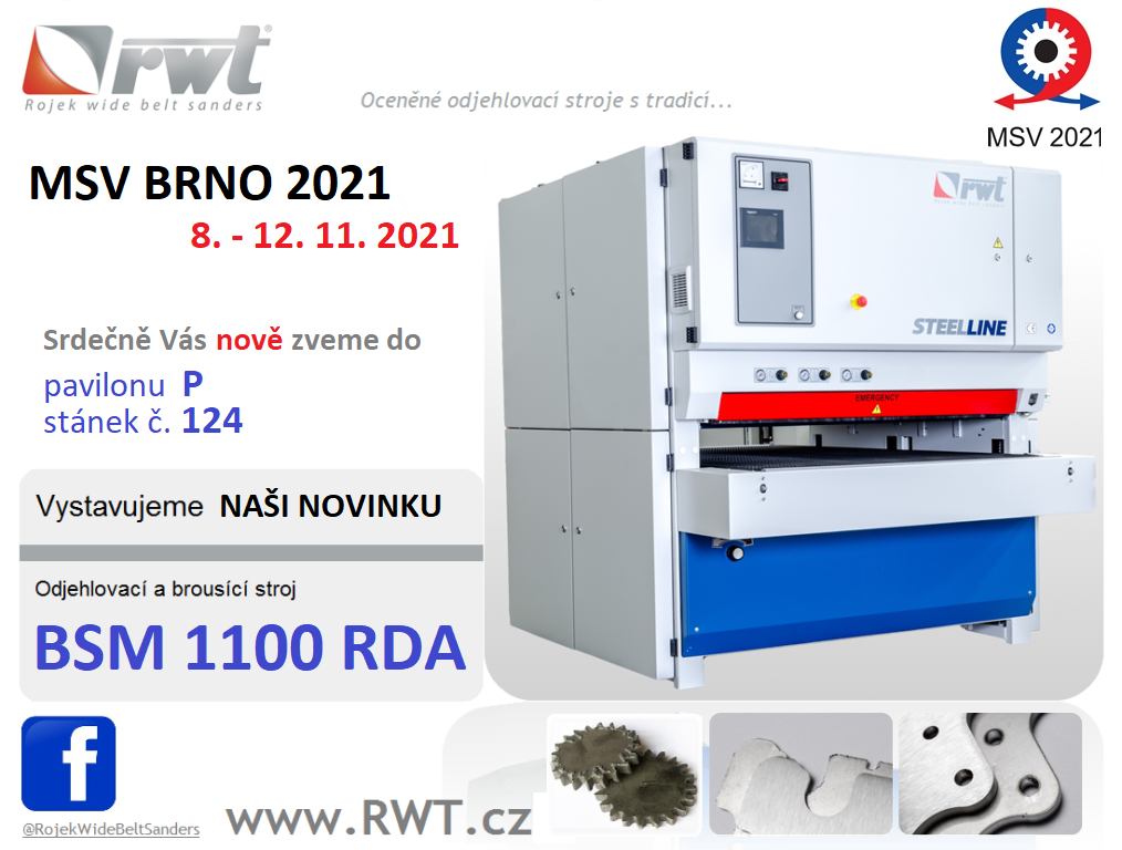 MSV 2021 Brno (CZ)  8.-12.11.2021