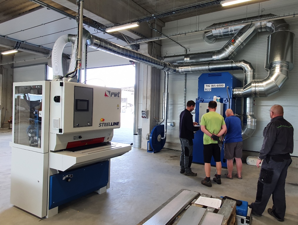 Installation of the BSM 650 RR machine in the Pardubice Region