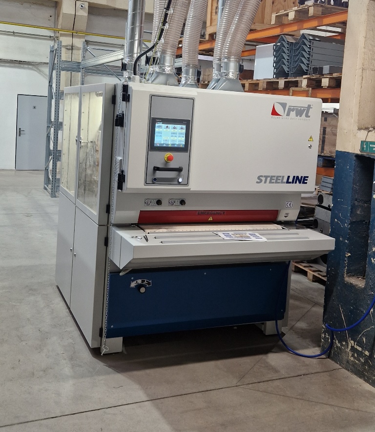 Instalace odjehlovacího stroje BSM 1100 RDD v okrese Blansko