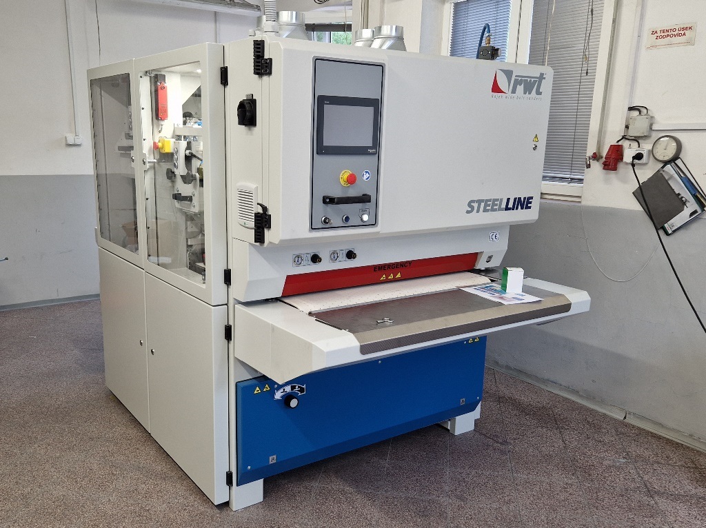 Instalación de una desbarbadora BSM 1100 RDA en la región de Zlín
