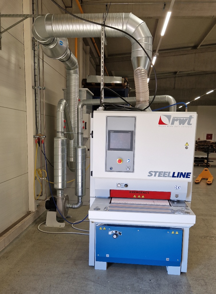 Instalace odjehlovacího stroje BSM 650 RD v Olomouckém kraji