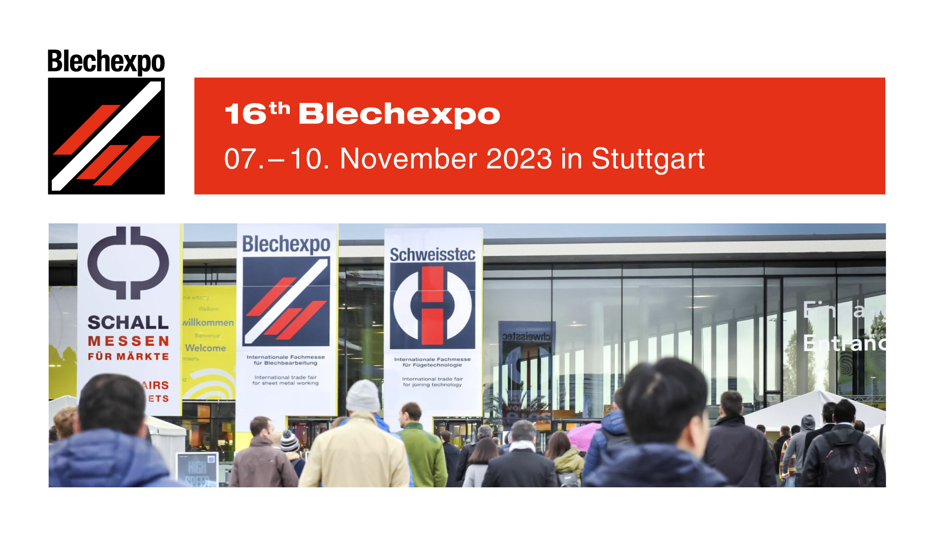 Pozvánka na veletrh BLECHEXPO Stuttgart