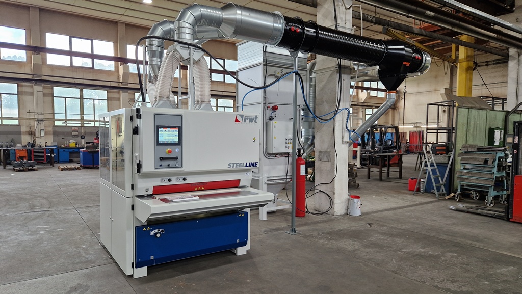 Installation of the BSM 1100 RDA deburring machine in the Ústí nad Labem Region