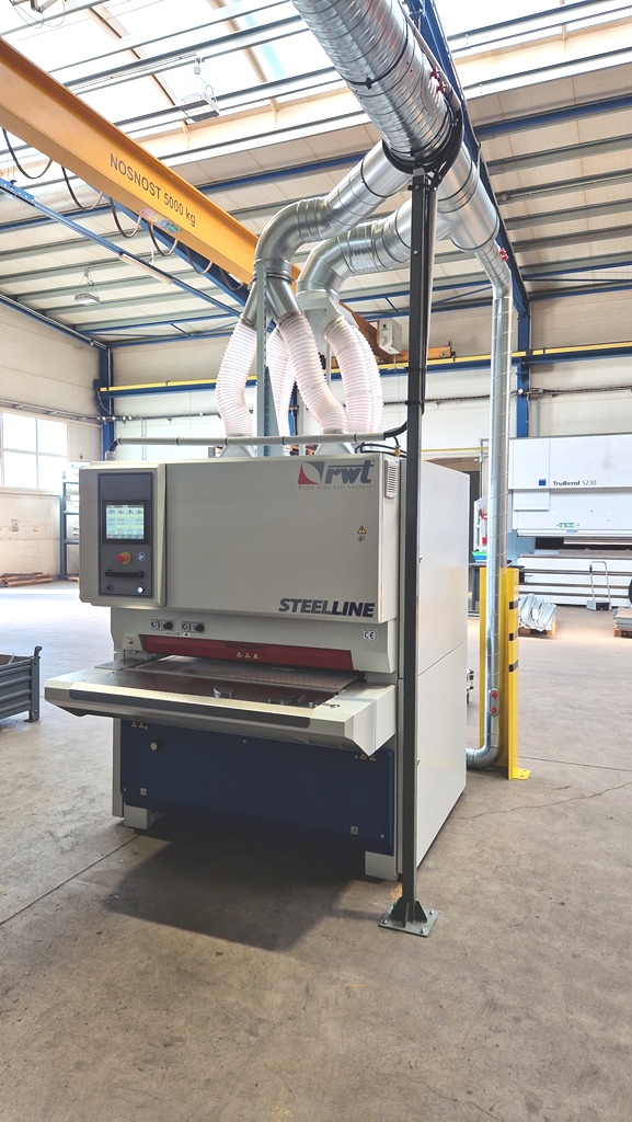 Instalace odjehlovacího stroje BSM 1100 DRD v Královehradeckém kraji
