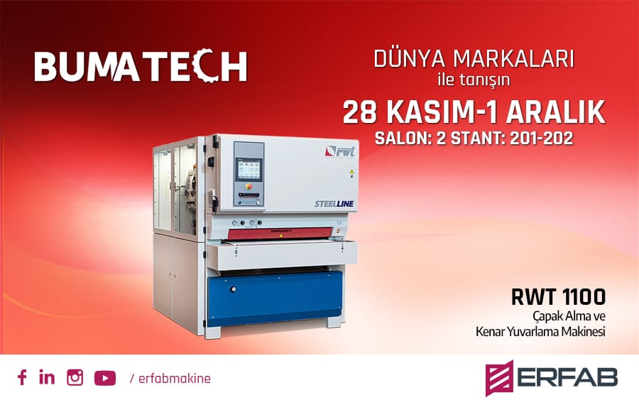 Navštivte nás na veletrhu BUMATECH Bursa (28.11.-1.12.2024)