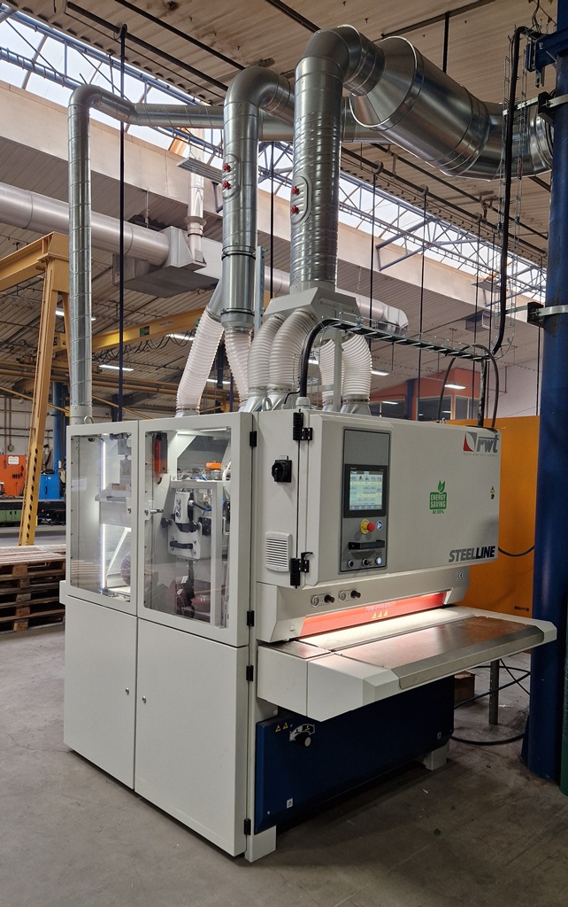 Instalace odjehlovacího stroje BSM 1100 RDA v Královehradeckém kraji