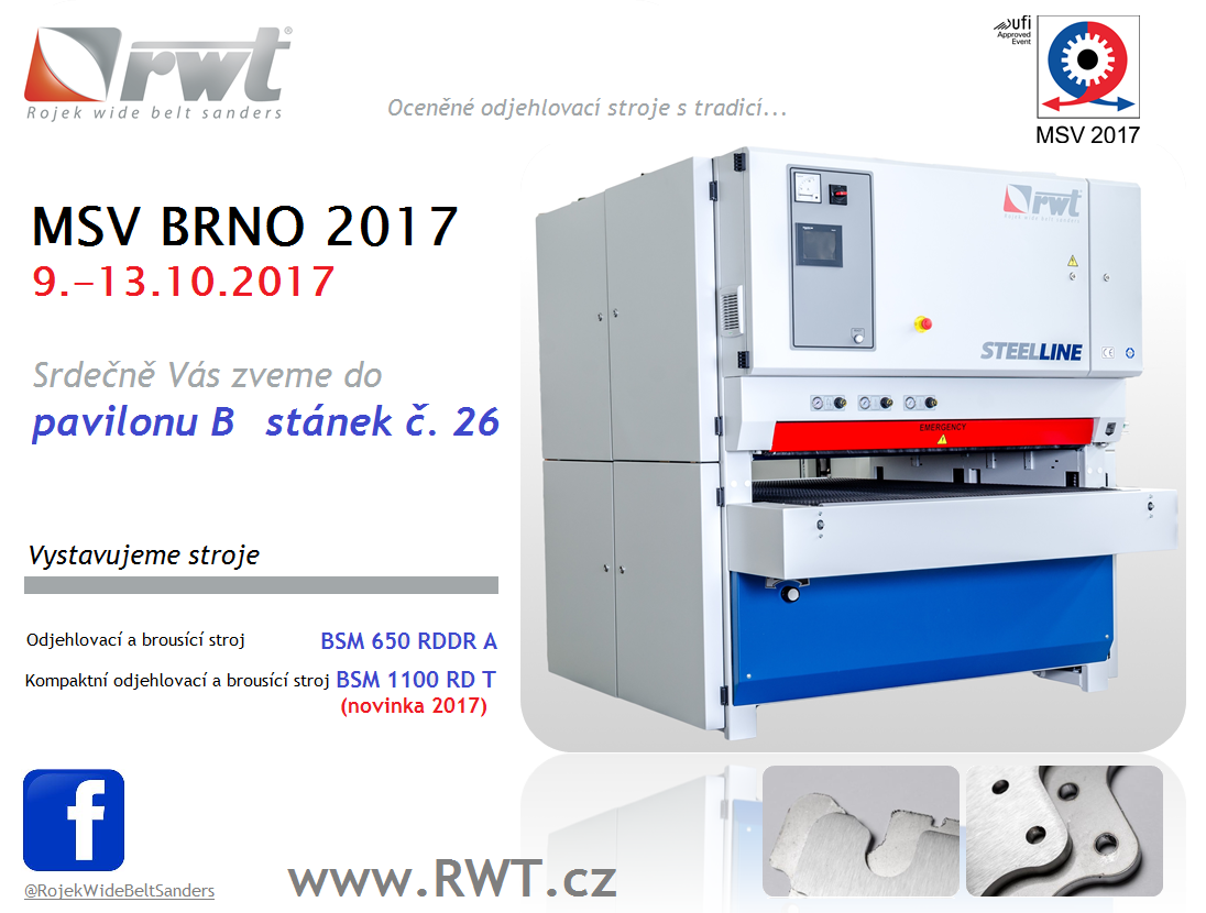 MSV 2017 Brno (CZ)  9.-13.10.2017