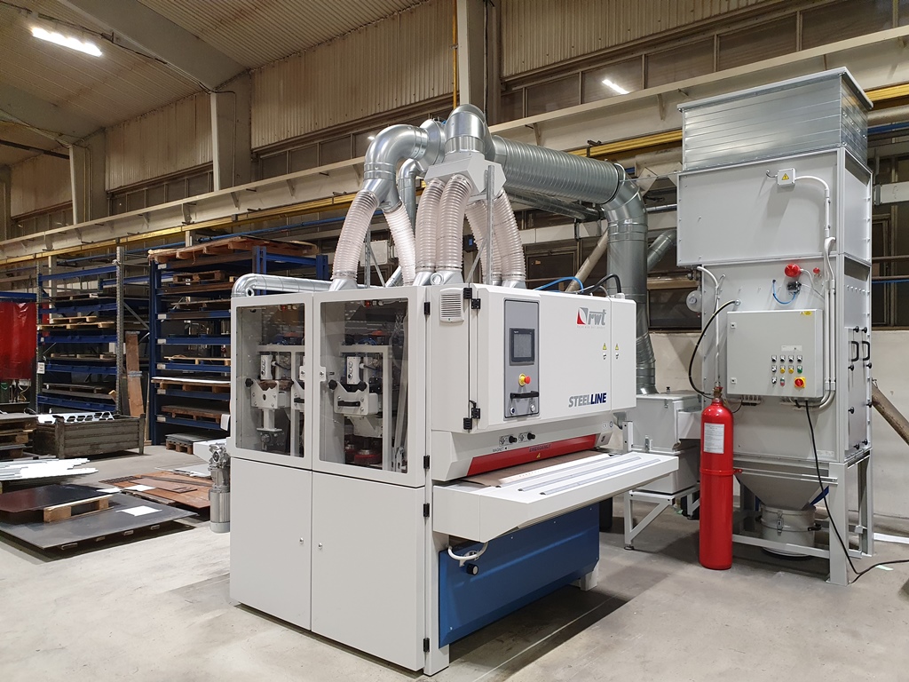 Instalace stroje BSM 1300 RDDB v Libereckém kraji