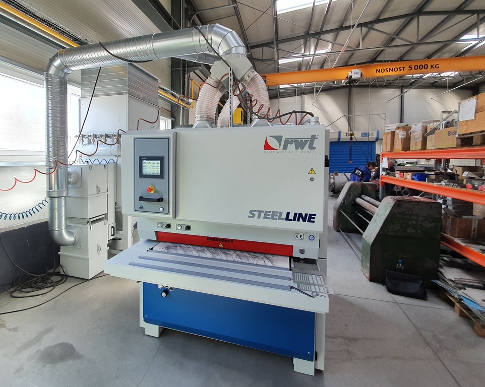 Instalace stroje BSM 1100 RDD v Hradci Králové