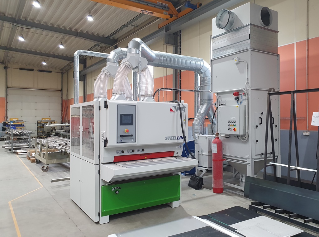 Instalace stroje BSM 1100 RDDR v Jihomoravském kraji