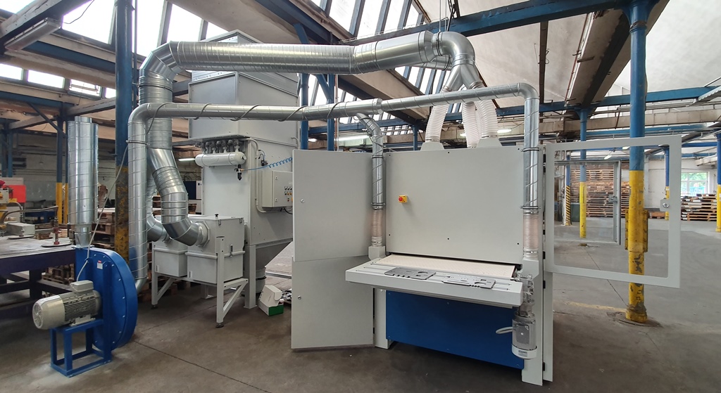 Instalace stroje BSM 1100 RDDB v Moravskoslezském kraji
