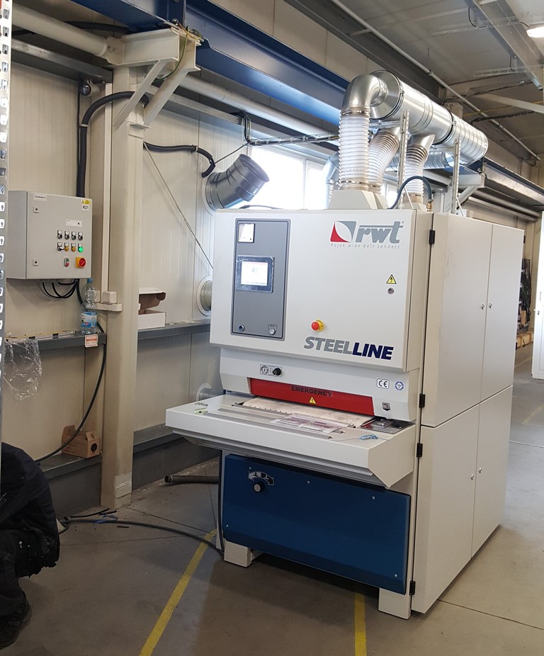 Instalace stroje BSM 650 RDD nedaleko Šumperka